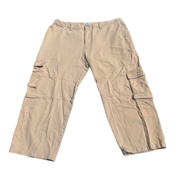 Wide Leg Cream Pants - Picture 2 of 13